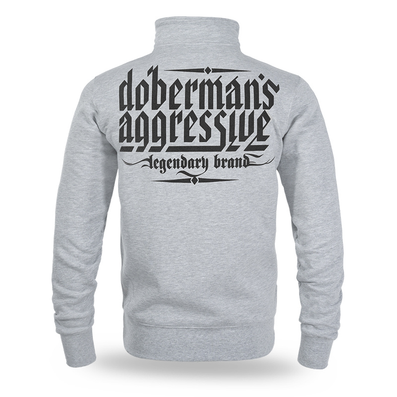 Толстовка на молнии без капюшона DOBERMAN'S AGGRESSIVE