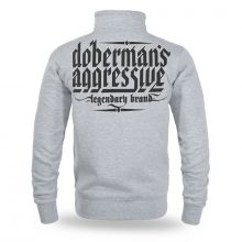  Толстовка на молнии без капюшона DOBERMAN'S AGGRESSIVE, фото 1 