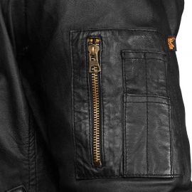  Куртка MA-1 Light Weight Leather Alpha Industries, фото 2 