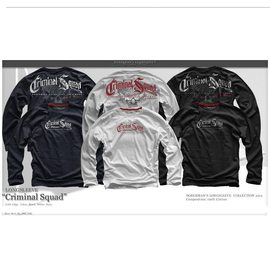  Лонгслив CRIMINAL SQUAD Dobermans Aggressive ls33, фото 2 