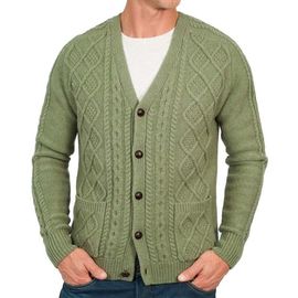  Свитер Lambswool Cable V-Neck Woolmark, фото 1 