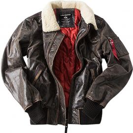  Куртка Injector III Leather Alpha Industries, фото 1 