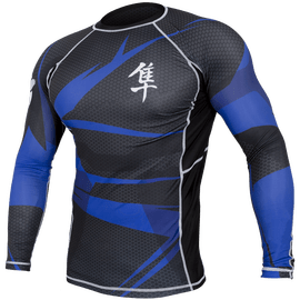  Рашгард Hayabusa Metaru Black/Blue L/S, фото 1 