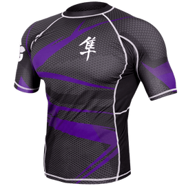  Рашгард Hayabusa Metaru Rashguard Black/Purple S/S, фото 1 