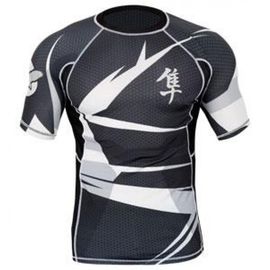  Рашгард Hayabusa Metaru Black/White S/S, фото 1 