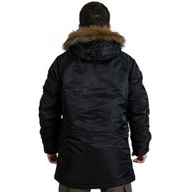  Аляска N-3B Slim Fit Black Сhameleon, фото 2 