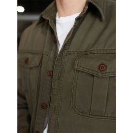  Мужская рубашка на флисе Freedom M65 Casual Olive Mixed Brands, фото 2 