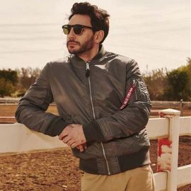  Бомбер MA-1 Slim Fit Rep Alpha Industries, фото 2 