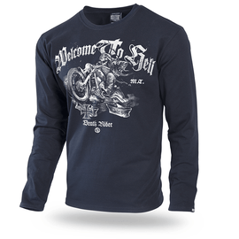  Лонгслив DR Welcome to Hell Dobermans Aggressive LS188, фото 2 
