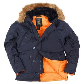  Куртка N3B Oxford Nord Storm Blue Orange, фото 1 