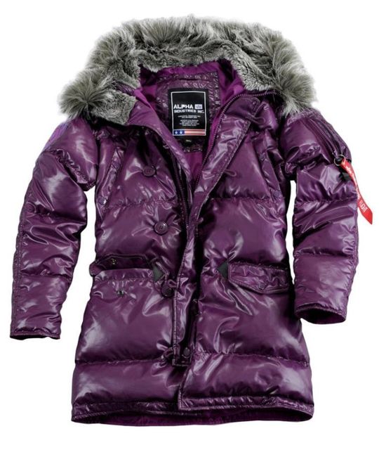  Куртка N3B Down Jacket Wmn Alpha Industries, фото 4 