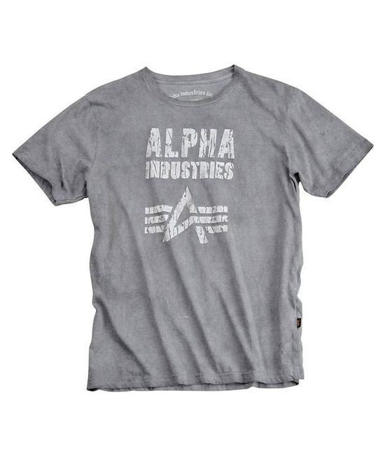  Футболка Crack Print T Alpha Industries, фото 5 