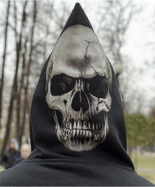  Толстовка на молнии Skull Белояр, фото 5 