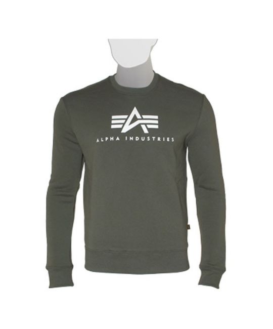  Свитшот Basic Logo Crewneck Sweatshirt Alpha Industries, фото 3 