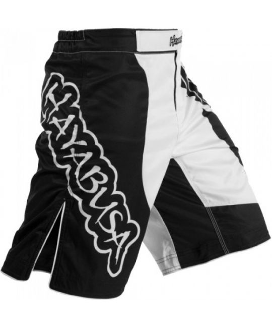  Шорты ММА Hayabusa  Chikara Fight Shorts Black/White, фото 3 