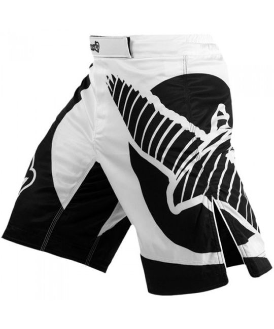  Шорты ММА Hayabusa  Chikara Fight Shorts Black/White, фото 1 