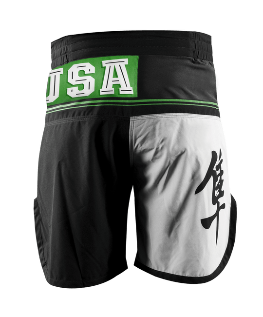  Шорты ММА Hayabusa Flex Factor Training Shorts Green/Black, фото 2 