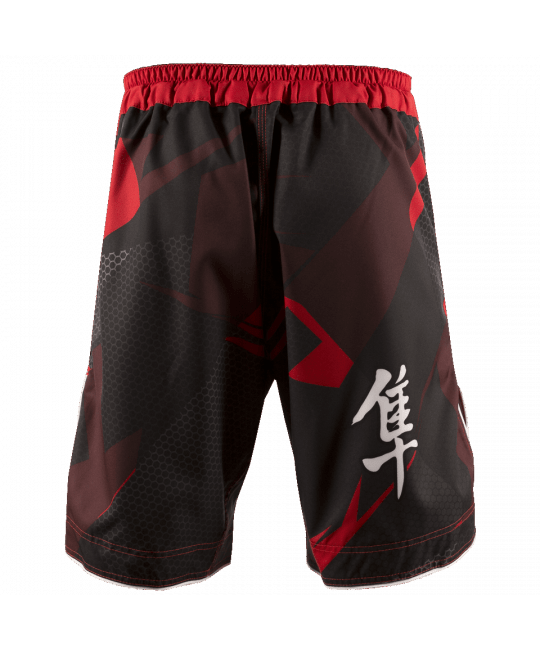  Шорты ММА Hayabusa Metaru Performance Shorts Red, фото 2 