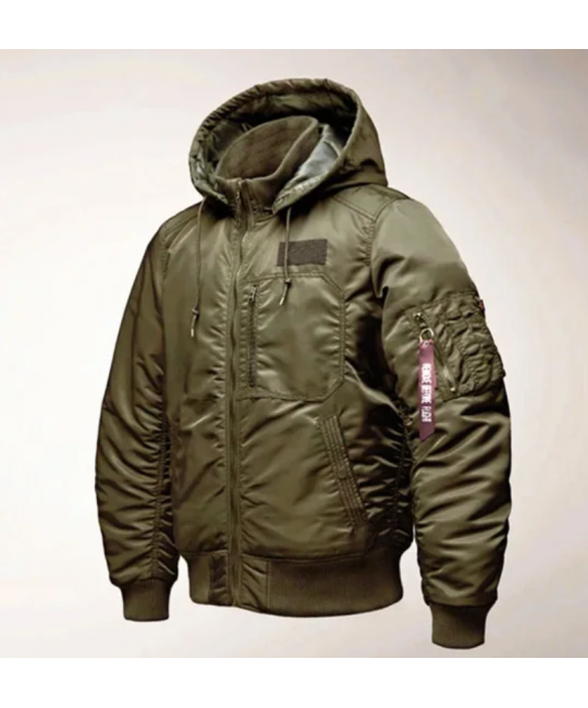  Бомбер  мужской MA-1 HOODED Alpha Industries, фото 6 