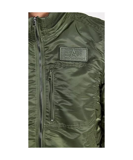  Куртка MA-1 Hooded Rib Alpha Industries, фото 7 
