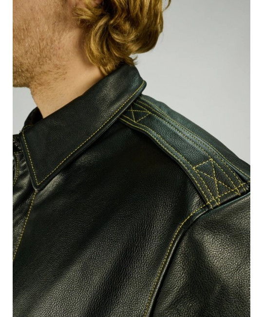  Летная кожаная куртка A-2  Corsair Foersverd, фото 10 