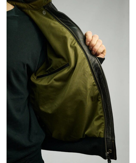  Летная кожаная куртка A-2  Corsair Foersverd, фото 5 