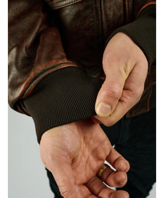  Мужской кожаный пилот Red Tornado Foersverd, фото 12 