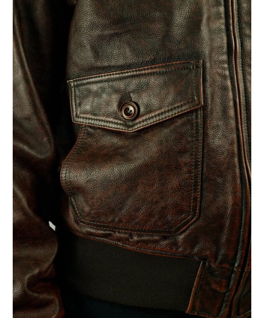  Мужской кожаный пилот Red Tornado Foersverd, фото 9 