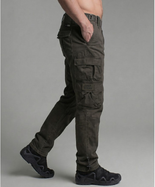  Мужские брюки- карго Zeus оливковые Foersverd, фото 9 