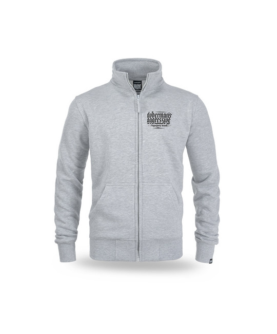  Толстовка на молнии без капюшона DOBERMAN'S AGGRESSIVE, фото 5 