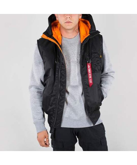  Жилет Hooded MA-1 Vest Alpha Industries, фото 4 