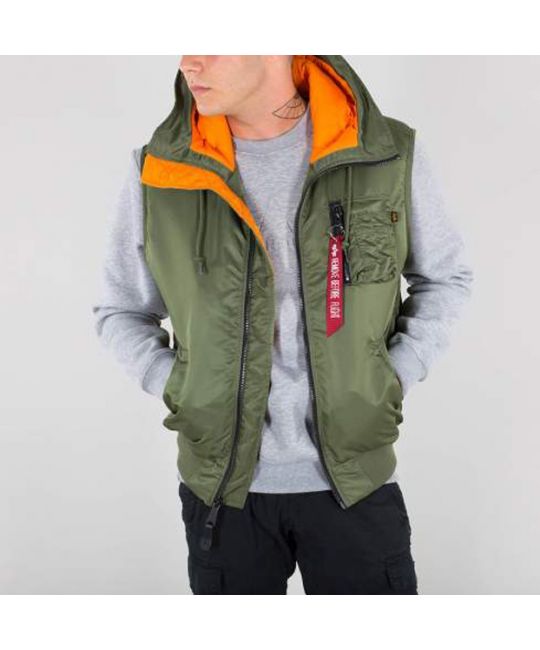  Жилет Hooded MA-1 Vest Alpha Industries, фото 9 