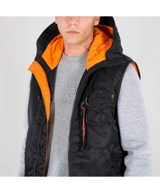  Жилет Hooded MA-1 Vest Alpha Industries, фото 5 