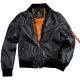  Куртка MA-1 Light Weight Leather Alpha Industries, фото 2 