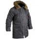  Зимняя аляска N-3B Slim Fit Gray Chameleon, фото 5 