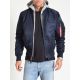  Бомбер с капюшоном  MA-1 DE-TEC  Alpha Industries, фото 2 
