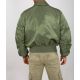  КУРТКА-БОМБЕР ALPHA INDUSTRIES CWU 45/P, фото 3 